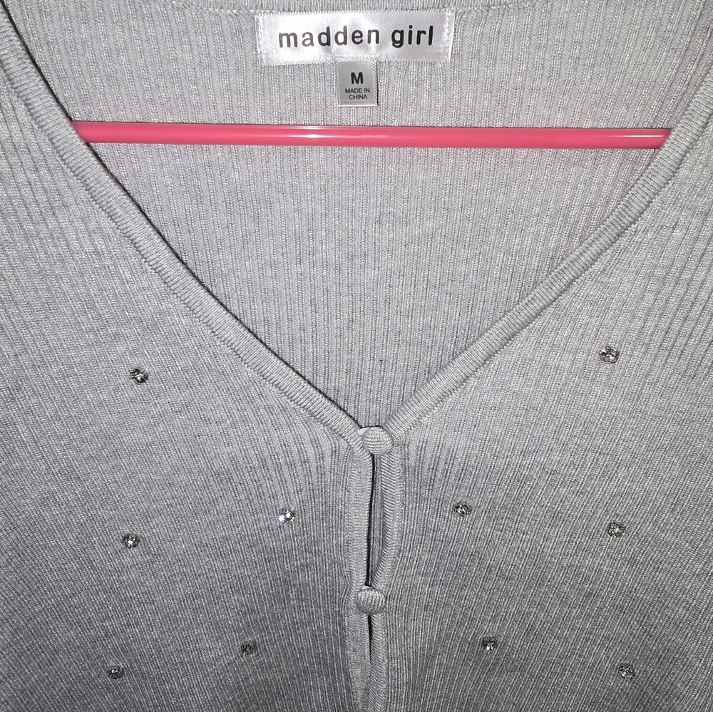 Rhinestone Cardigan - Picture 2 of 3